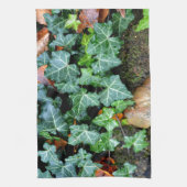 Ivy and field stone theedoek (Verticaal)