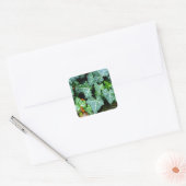 Ivy and field stone vierkante sticker (Envelop)
