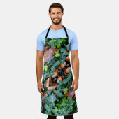 Ivy and field stone volwassen apron schort (Gedragen)