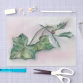 Ivy and Holly Kerstmis Tissuepapier (Craft)