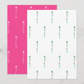 Ivy Arrow-papier (Voorkant / Achterkant)