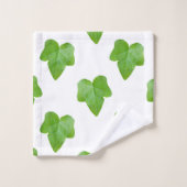Ivy Blad Patroon Bad Handdoek (Wasdoekje)
