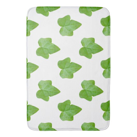 Ivy Blad Patroon Badmat (Voorkant Verticaal)
