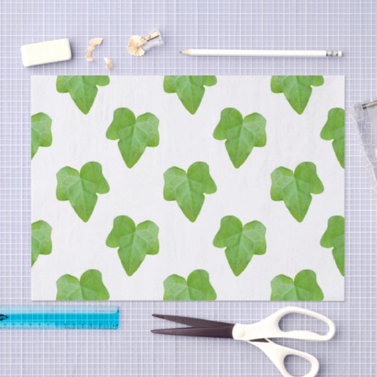 Ivy Blad Patroon Tissuepapier (Craft)