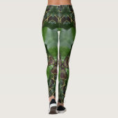 Ivy bladpatroon leggings (Achterkant)