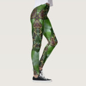 Ivy bladpatroon leggings (Rechts)