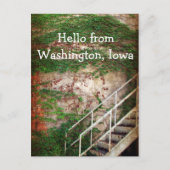 Ivy, Brick en Stairs Briefkaart (Voorkant)