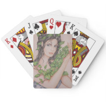 Ivy Bride Girl Portrait Pencil Kunstillustratie