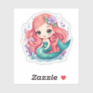 Ivy de Zeemeermin: Vinyl Sticker