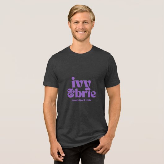 Ivy Ebrie Schoonheid En Trucs T-Shirt (Voorkant volledig)