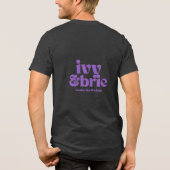 Ivy Ebrie Schoonheid En Trucs T-Shirt (Achterkant)