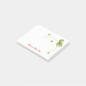 Ivy en Ladybug Persoonlijke Notiepad Post-it® Notes (Schuin)