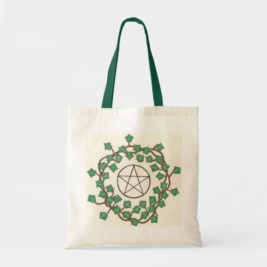 Ivy en Pentacle Canvas tas (Voorkant)