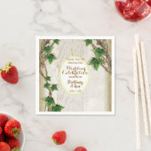 Ivy en Willow bruiloft Servet (Insitu)