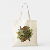 Ivy French Horn Tote Bag (Achterkant)