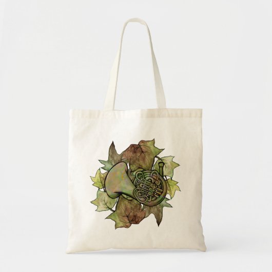 Ivy French Horn Tote Bag (Voorkant)