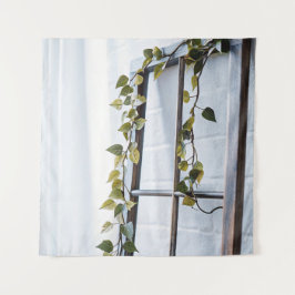 Ivy Garland Tapestry 57in Square Nature Decor Wandkleed