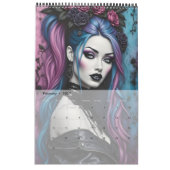 Ivy Gothic Mode Collectable Art Calendar Kalender (Feb 2027)