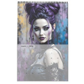 Ivy Gothic Mode Collectable Art Calendar Kalender (Mar 2026)