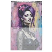 Ivy Gothic Mode Collectable Art Calendar Kalender (Jan 2026)