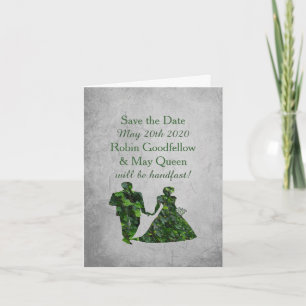 Ivy Green Man & Lady Handfasting Save the Date