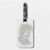 Ivy Head Plant Bagagelabel (Achterkant verticaal)