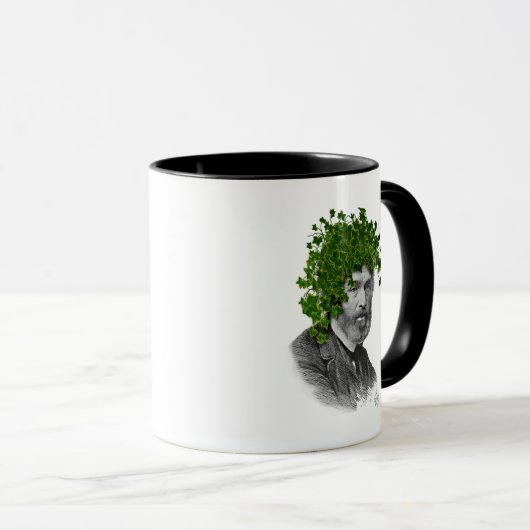 Ivy Head Plant Mok (Voorkant rechts)