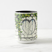 Ivy Heart Window Rainy Day Tales Boy Mok (Midden)