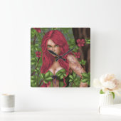 Ivy, het giftige meisje vierkante klok (Huis)