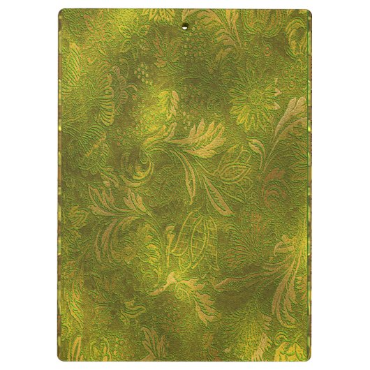 Ivy Jordshire Old Book Elegant Style Monogram Klembord (Achterkant)