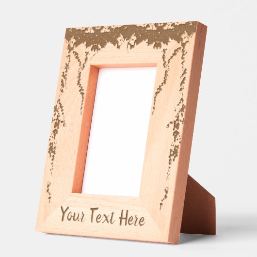 Ivy Laser geëtst Afbeelding Lijst (portret) Gegraveerde Lijstjes (Links)