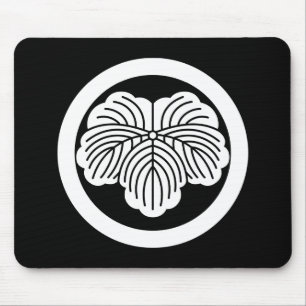 Ivy leaf in cirkel muismat
