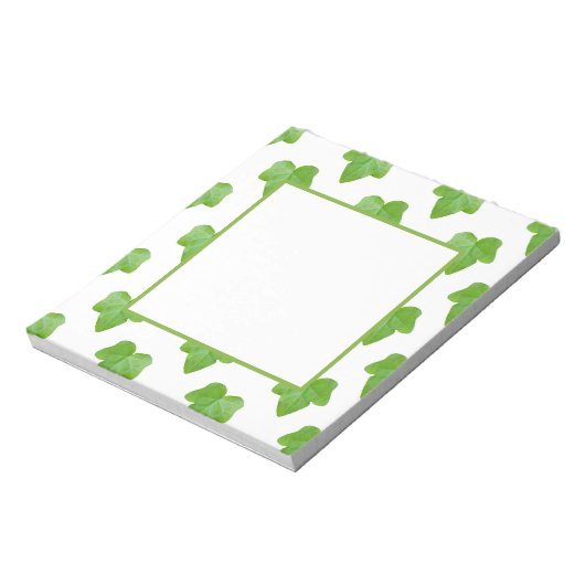 Ivy leaf Pattern Notitieblok (Linkerzijde)