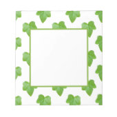 Ivy leaf Pattern Notitieblok (Voorkant)