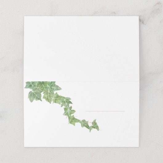 Ivy Leaf Place Kaarten Plaatskaartje (Buitenkant ongevouwen)