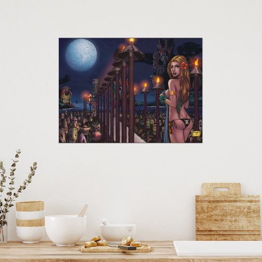 Ivy Lee over het Poster van de volledige motoroffe (Keuken)