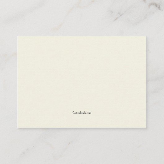 Ivy Lijst Behuizing Kaart (Achterkant)