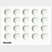 Ivy Minimaal Ronde Sticker (Vel)