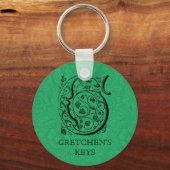 Ivy Monogram G Sleutelhanger (Voorkant)