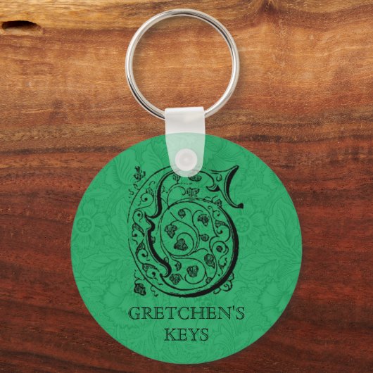 Ivy Monogram G Sleutelhanger (Voorkant)