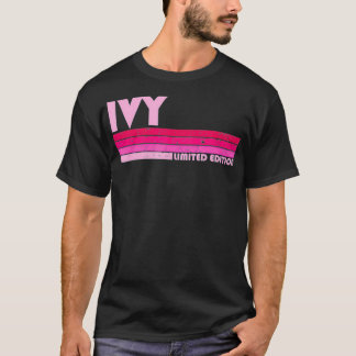 IVY Name Persoonlijke Retro  80s 90s Birthd T-shirt