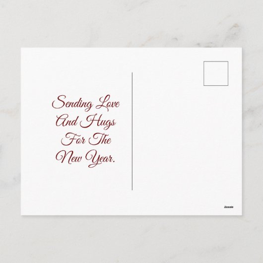  Ivy Nieuwjaar Briefkaart (Achterkant)