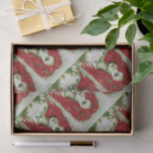 Ivy Nymph Redhead Woman Pixie Fantasy Art Tissuepapier (Geschenk)