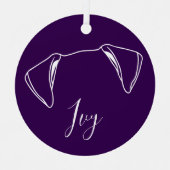 Ivy Ornament (Paw Prints) (Voorkant)