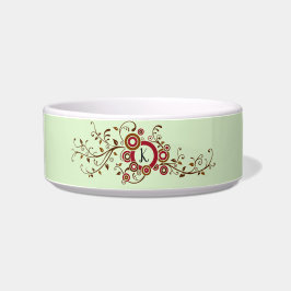 Ivy Patroon met monogram Voerbakje