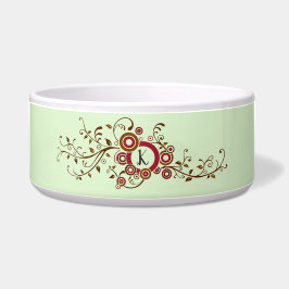 Ivy Patroon met monogram Voerbakje