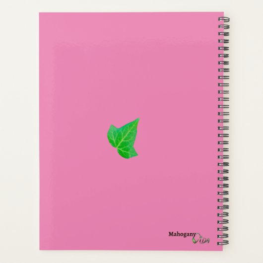 Ivy Planner (Achterkant)