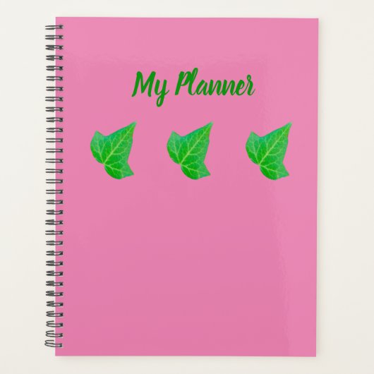 Ivy Planner (Voorkant)