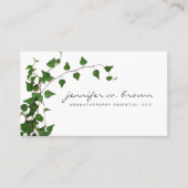 Ivy Plant Green Leaf Visitekaartje (Voorkant)