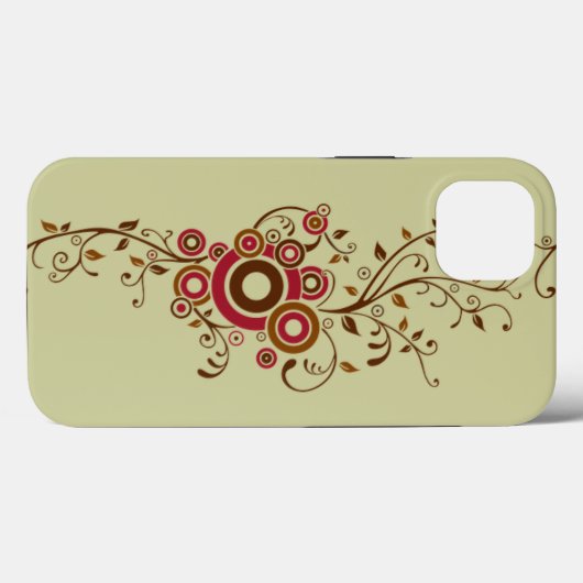 Ivy Scroll Case-Mate iPhone Case (Achterkant (horizontaal))